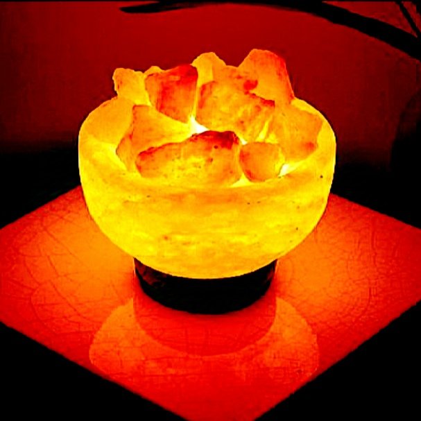 Salt Bowl Lamp